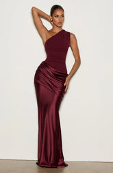 Sadona Maxi Dress - Cherry Lacquer