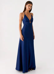 Sundowner Maxi Dress - Navy