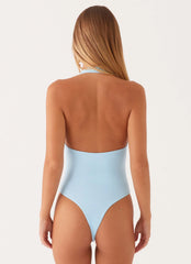 Delia One Piece Swimsuit Blue