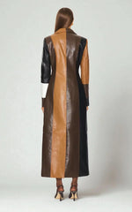 Rosaline | Leather Coat