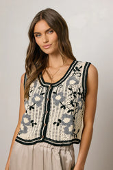 Milo Knit Vest Final Sale
