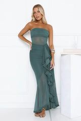 Spark Soirée Maxi Dress Teal