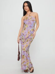 Florabella Halter Maxi Dress Multi