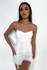 Cassidy Dress - White Mesh