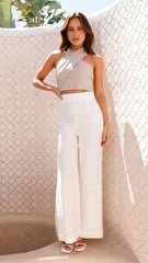 Karah Pants - White