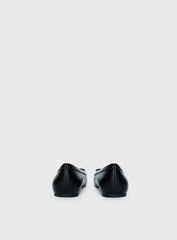 Therapy Laine Square Toe Ballet Flats Black