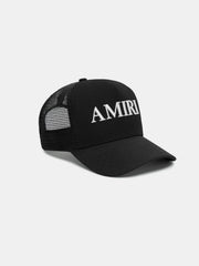 Amiri Core Logo Trucker Hat - Black