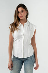 Pablo Button Up In White