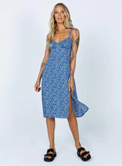 Georgia Midi Dress Navy