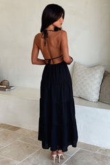 Amalie Maxi Dress - Black