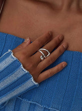 You Were Right Ring Silver