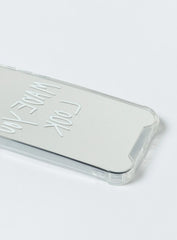 Rivage iPhone Case Silver