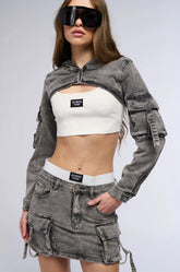Marley Denim Bolero