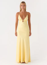 Sundowner Maxi Dress Yellow