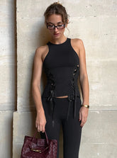 Bisous Top Black