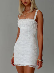 Wignall Mini Dress White