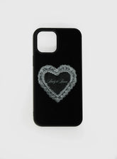 Ready To Receive iPhone Case Black