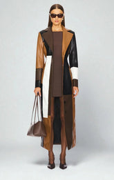 Rosaline | Leather Coat