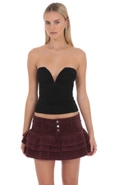 Maribel Tiered Mini Skirt