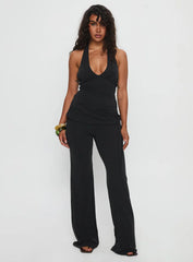 Enchantress Wide Leg Jumpsuit Black