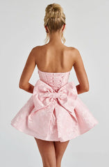 Salome Mini Dress - Blush
