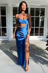 Kiara Maxi Dress - Blue