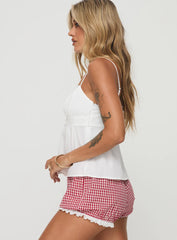 Caspia Top White