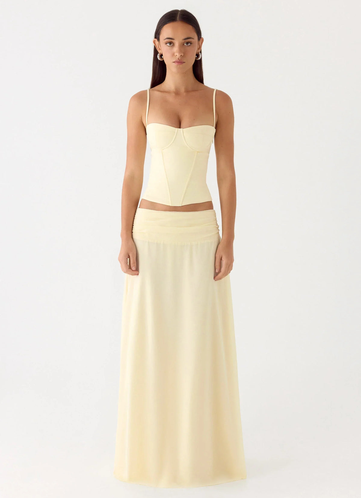 Natalya Maxi Skirt Yellow