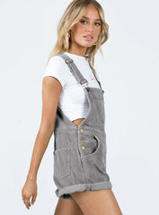 Kacey Short Overalls Grey