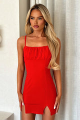 Simar Dress - Red