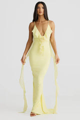 Sunflower Maxi Dress Yellow