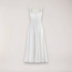 Women’S Midi Dress – Flattering Fit – Cinched Waist – Flowing Silhouette