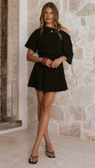 Aleski Mini Dress - Black