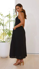 Caden Maxi Dress - Black