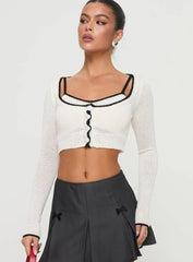 Chacklie Two-piece Top Cream