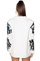 Eye For Eye Sequin Blazer