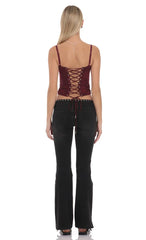 Simone Studded Low Rise Jean