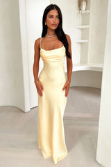Novella Maxi Dress - Yellow