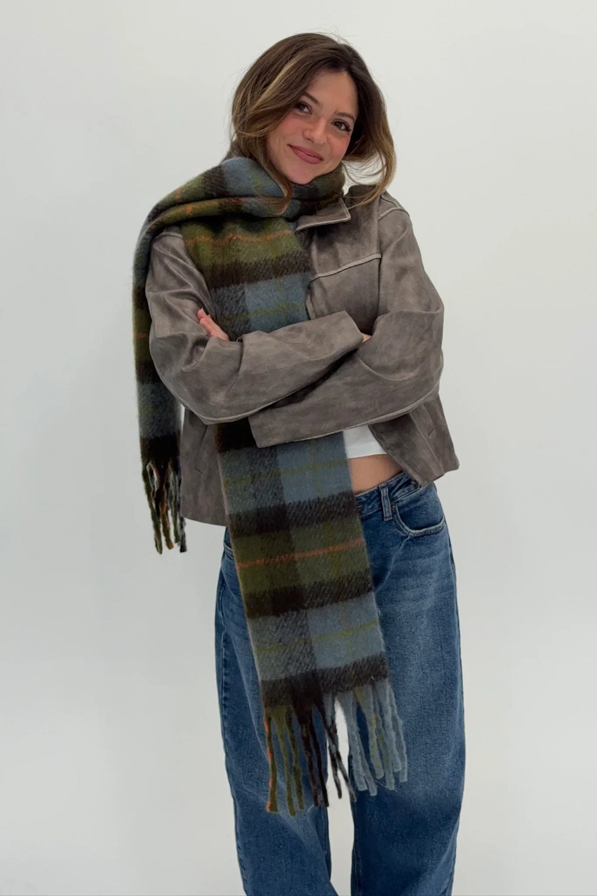 Dana Scarf In Blue
