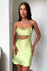Oasis Mini Dress - Green