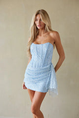 Vivian Corset Sequin Mini Dress