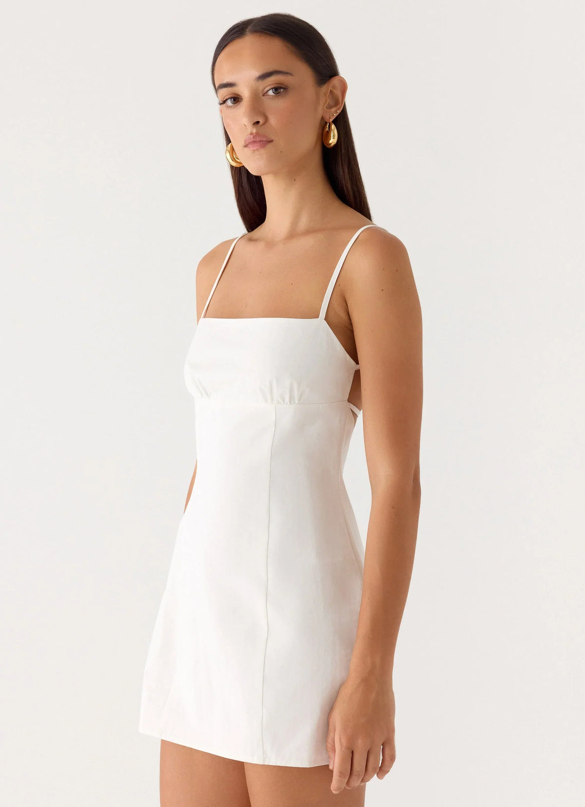 Second Sun Mini Dress White