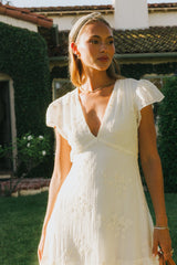 Sol Embroidered Maxi Dress